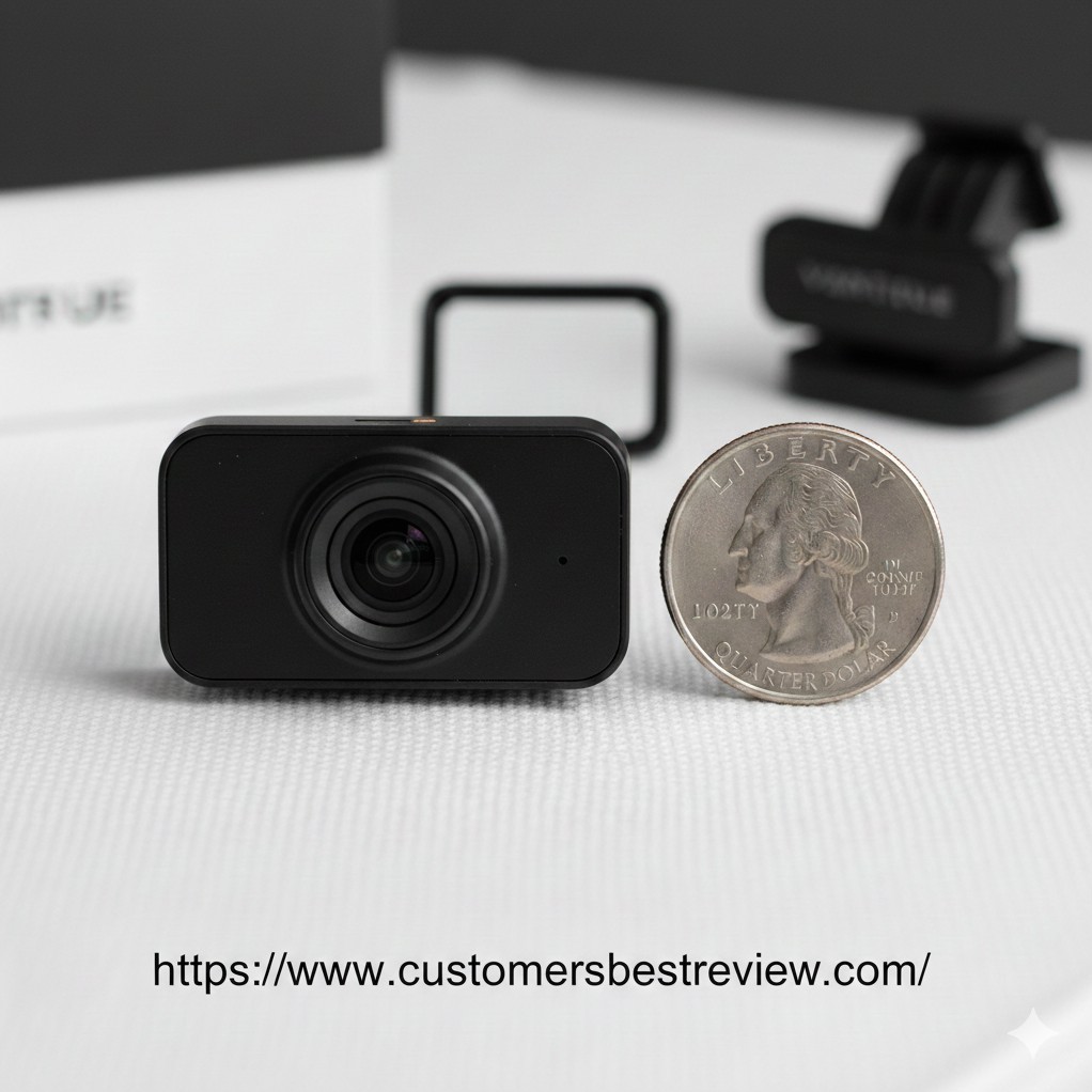 Vantrue E1 Pro size comparison